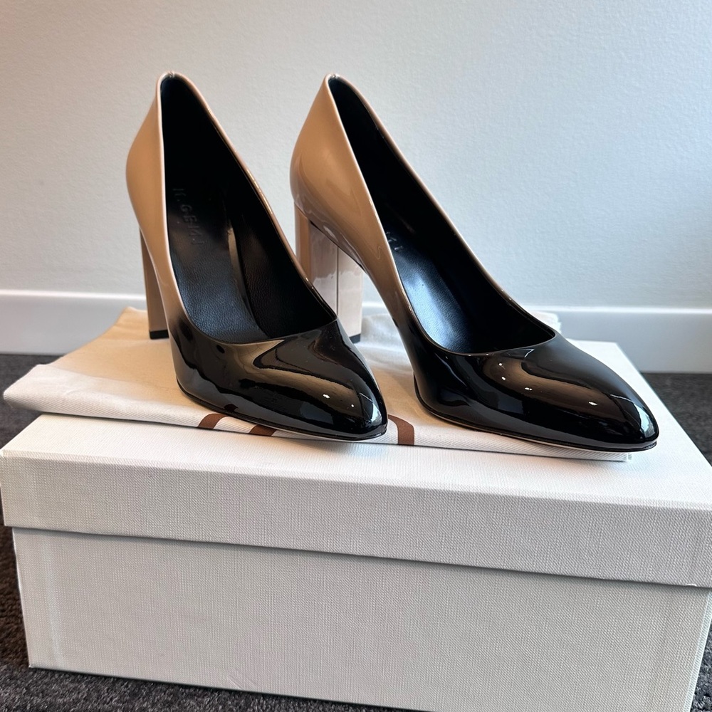 M. Gemi The Lustro pumps in natural ombre sz 36.5